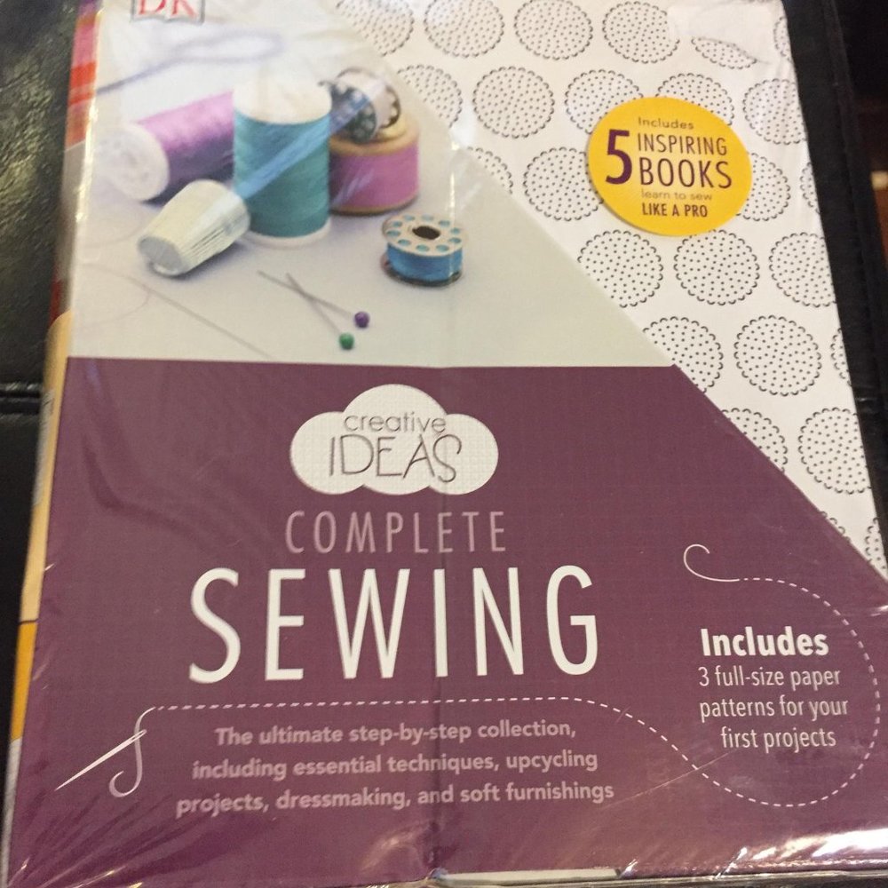NEW DK Creative Ideas COMPLETE SEWING BOOK SET  5 boxed book set sewing.
